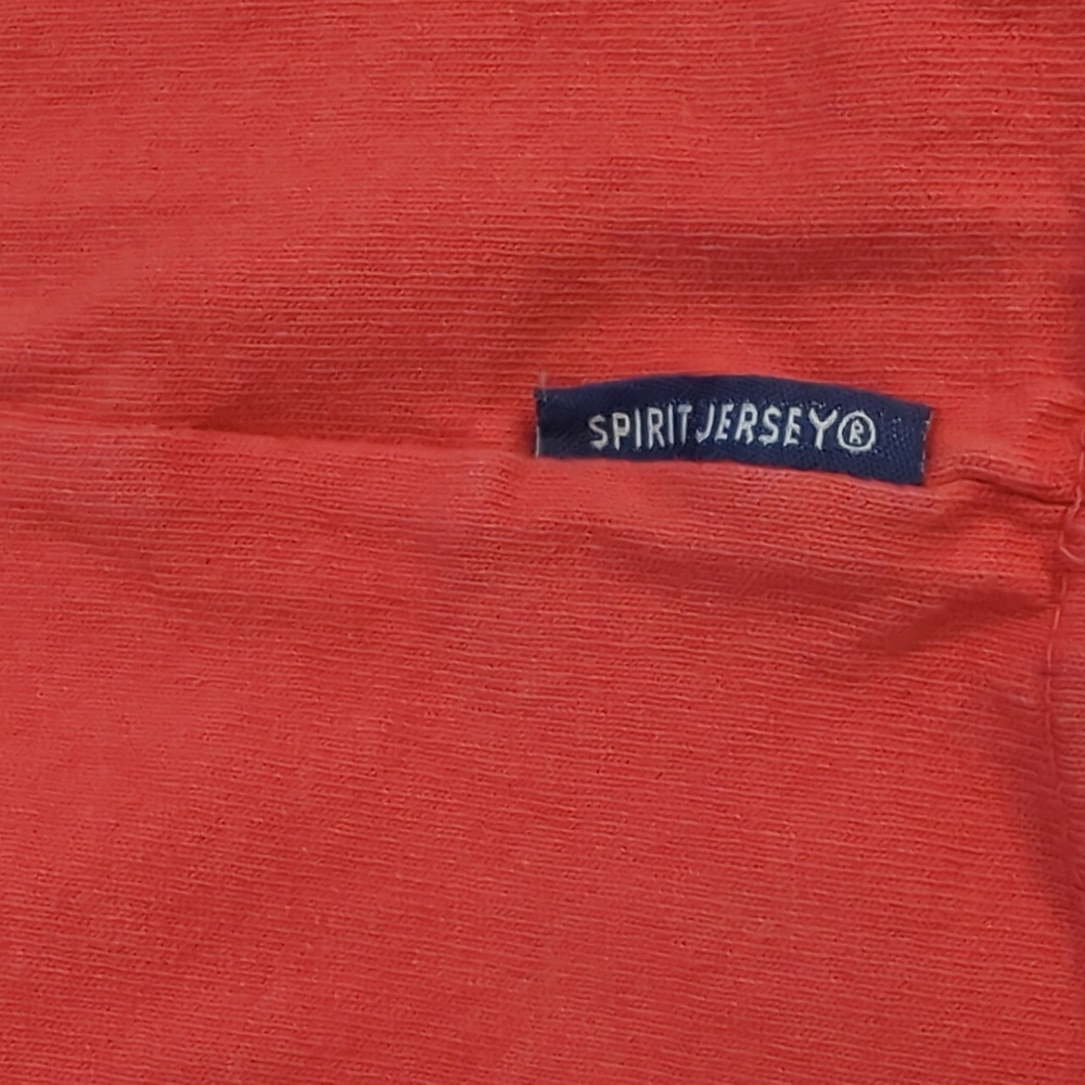 Disney Parks Disneyland Resort Puff Print Spirit Jersey Size XS Coral White EUC - Picture 6 of 9